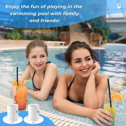 Miniatura 7 de Bridas de cubierta de piscina de acero inoxidable para escalera de piscina sobre el suelo, piezas de escalera de piscina # NE1228PR con rieles