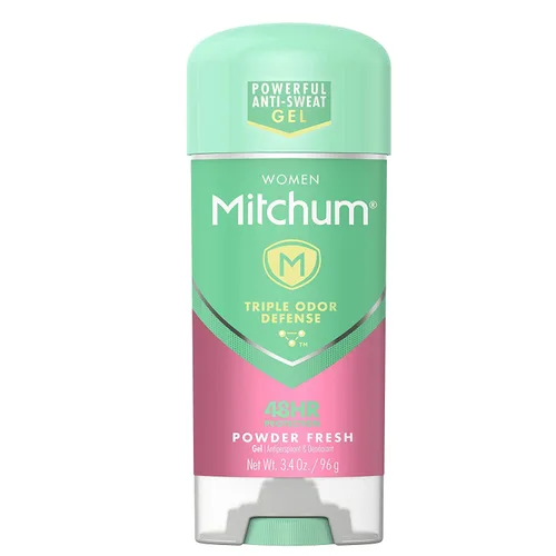 Miniatura 6 de Mitchum Desodorante antitranspirante en polvo de gel transparente fresco para mujeres, 3.40 oz (paquete de 2)