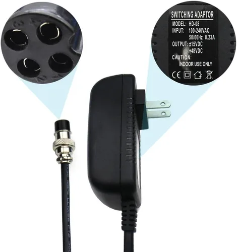 Miniatura 2 de Adaptador de fuente de alimentación para mezclador de audio para F4 / F7 / CT4-16 universal de 2 a 16 canales Placa de consola de mezcla de sonido