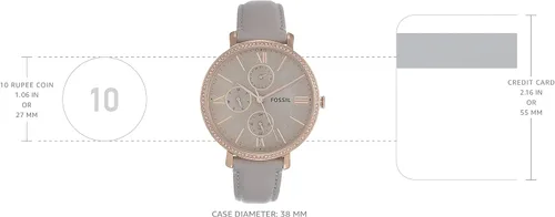 Miniatura 3 de Fossil - Reloj multifunción de acero inoxidable Jacqueline para mujer