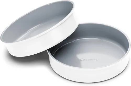 Miniatura 13 de Caraway Sartén Circular de Cerámica Antiadherente de 9" - Revestimiento de Cerámica Naturalmente Resbaladizo - No Tóxico, Libre de PTFE y PFOA - Gris