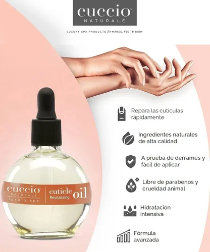Miniatura 8 de Cuccio Naturale Aceite Revitalizante para Cutículas - Aceite Hidratante para Reparar Cutículas Durante la Noche - Remedio para Piel Dañada y Uñas