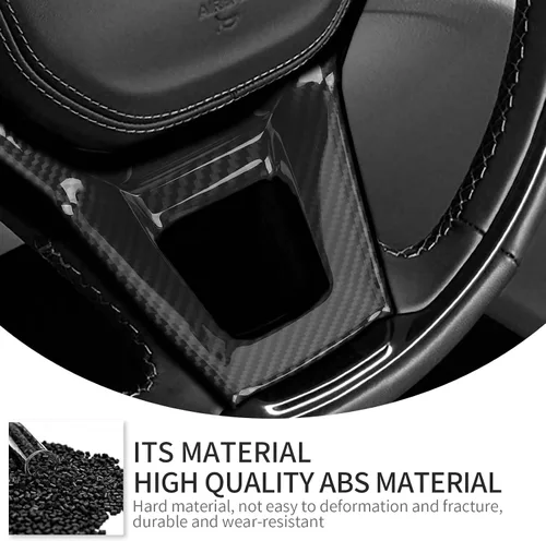 Miniatura 3 de Linskip Moldura de volante compatible con Jeep Grand Cherokee L 2021-2024 y Grand Cherokee 2022-2024, funda para volante para Jeep Grand Cherokee L