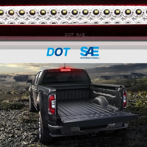 Miniatura 7 de Tercera Luz de Freno LED Compatible con Colorado Canyon 2015-2022, Reemplazo de Tercera Luz de Freno Estroboscópica F1, Luz de Parada de Montaje