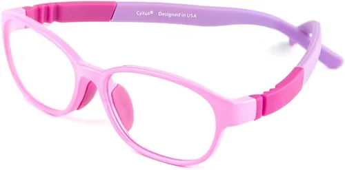 Miniatura 7 de Cyxus Gafas de bloqueo de luz azul para niños, juego de computadora, bisagras de resorte, anteojos para niños y niñas de 6 a 15 años