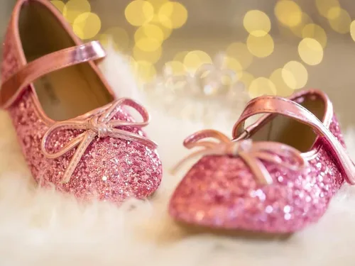 Miniatura 3 de Otter MOMO Zapatos planos de bailarina para niña, con lazo decorativo, ideales para llevar con vestido y combinan bien con flores, para escuela