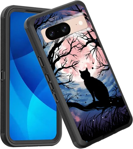 Miniatura 20 de Funda para Pixel 7a, a prueba de golpes, 3 capas, protección de cuerpo completo, resistente, de alto impacto, para Google Pixel 7a de 6.1 pulgadas