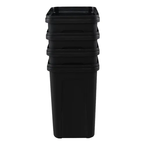 Miniatura 7 de Esdiplot - Contenedor de basura pequeño de 1.8 galones, 4 unidades, contenedor de basura delgado, se adapta debajo del escritorio/fregadero
