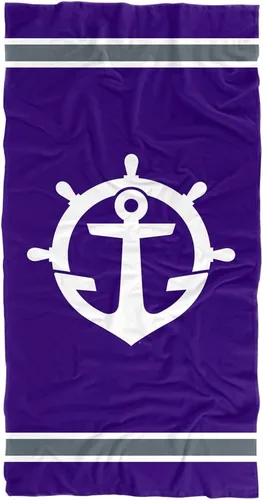 Miniatura 237 de LOGOVISION Manta Abilene Christian University, 30 x 60 pulgadas, logotipo primario CottonFront/PolyBackBeachTowel