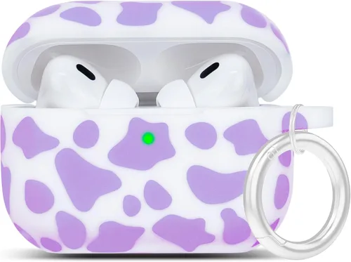 Miniatura 18 de Funda de Airpod Pro de silicona suave - Funda de estuche de carga de LitoDream para AirPods Pro de Apple, lindo protector de estuche para mujeres