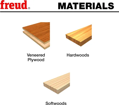 Miniatura 4 de Freud 99-760: Riel ajustable Premier de 1-11/16" (diámetro) y broca ajustable con vástago de 1/2" (redonda), longitud total de 3-3/4