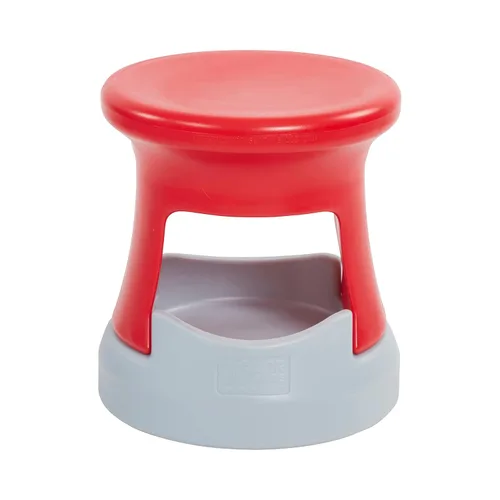 Miniatura 13 de ECR4Kids Taburete tambaleante de almacenamiento activo, altura del asiento de 15 pulgadas, muebles para niños, color negro
