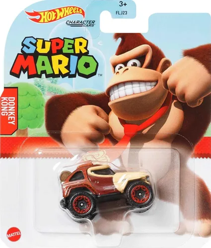 Miniatura 5 de Hot Wheels Coches de personajes de Super Mario - Primera aparición de Donkey Kong
