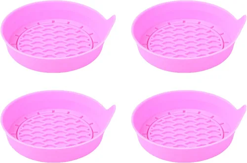 Miniatura 10 de 4 piezas posavasos para portavasos de automóvil, almohadillas de inserción de silicona antideslizantes para portavasos de vehículo, alfombrillas
