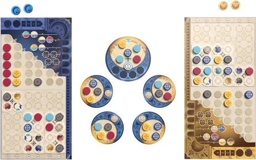 Miniatura 5 de Asmodee Azul Duel Juego de mesa – Juego de estrategia competitivo de colocación de fichas cara a cara, impresionante arte de mosaico y juego rápido