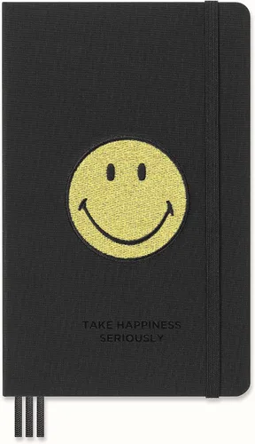 Miniatura 12 de Moleskine Planificador Smiley Positivity de edición limitada con caja de coleccionista, tapa dura, grande (5 x 8.25 pulgadas), planificador sin