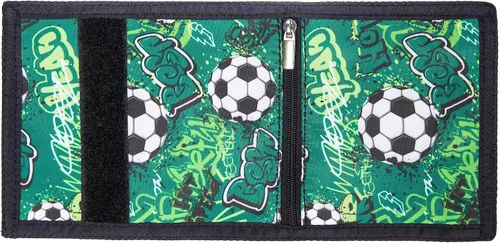 Miniatura 2 de Billetera para niños y niñas, cartera para niños pequeños, billetera de lona triple para exteriores, para niños y niños, cartera novedosa
