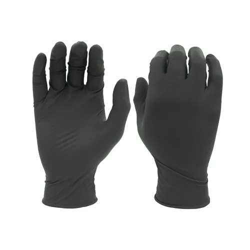 Miniatura 8 de SHOWA 6110PF Guantes de Seguridad Desechables de Nitrilo Sostenibles EBT de Un Solo Uso, Sin Látex, Sin Polvo, 4 Mil, 9.5" de Longitud, Extra
