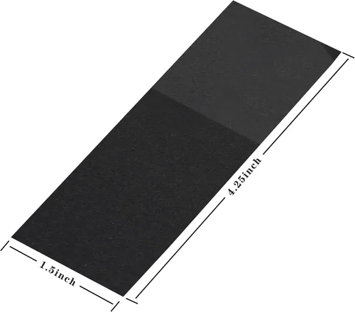 Miniatura 9 de Germiwipe - 2500 servilletas negras, servilleteros de papel autoadhesivos, bandas de cubiertos perfectas para fiestas de cumpleaños, bodas