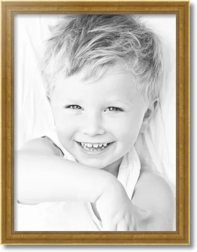 Miniatura 2 de ArtToFrames Marco de fotos dorado de 18 x 24 pulgadas, este marco de póster de madera personalizado de 1.50 pulgadas es dorado antiguo, viene