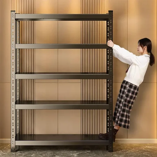 Miniatura 5 de Shelves Garage Shelving, 5-Tier Adjustable Shelf, 2000 lbs Weight Capacity Storage Rack, Heavy Duty Inrial Metal Shelving Unit (A 150 * 40 * 200cm)