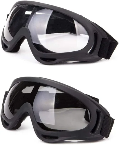 Miniatura 20 de Lentes antirreflejos, gafas de esquí, deportes de invierno, snowboard, con protección UV 400 blanco (White Transparent)