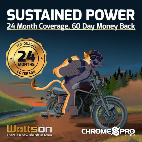 Miniatura 7 de Chrome S Pro YTX7A-BS Batería de 12V 7Ah libre de mantenimiento, reemplazo para ATV, motocicleta, motos acuáticas, patinete, UTV y más - Terminal