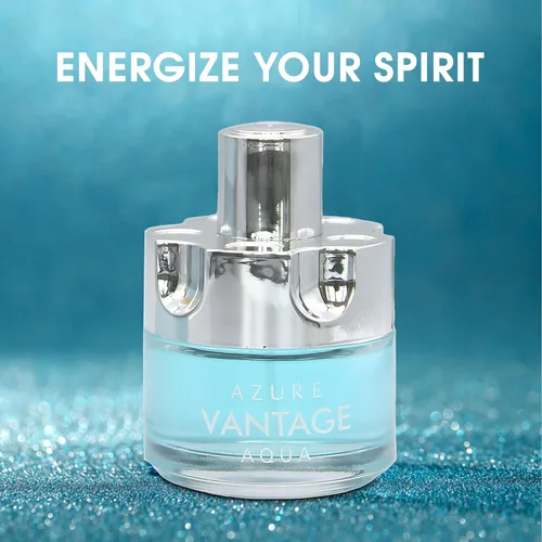 Miniatura 3 de AFLUXE Colonia para hombres Azure Vantage Set Maravilloso Multi Perfumado Eau de Toilette con vaporizador natural Perfume para hombres para todo