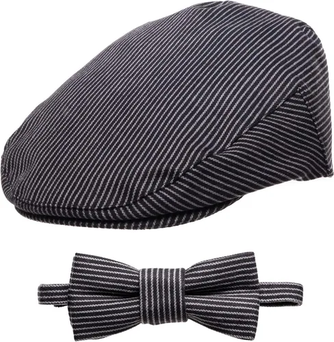 Miniatura 18 de Born to Love Gorro de conductor a rayas para niños pequeños