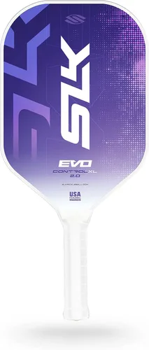 Selkirk Sport SLK Evo Pickleball Paletas | Evo Power, control e híbrido | Pala de pickleball de fibra de vidrio o fibra de carbono Control | Púrpura