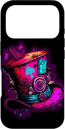 Miniatura 29 de Funda para iPhone 12/12 Pro We're All Mad Here Pink Steampunk Alicia en el país de las maravillas