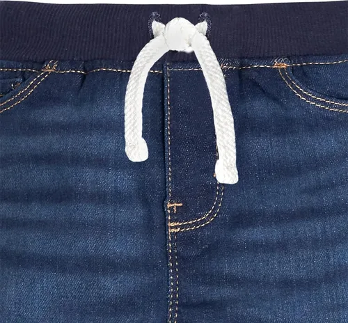 Miniatura 3 de Gerber Jeans ajustados de mezclilla elásticos con cintura acanalada para bebé