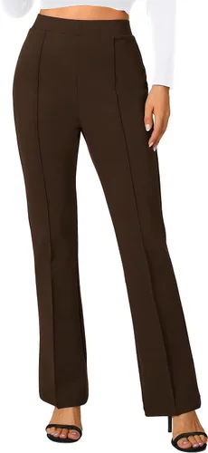 Miniatura 20 de Urban CoCo Pantalones de trabajo elásticos con corte de bota, pantalones de yoga pequeños para oficina casual