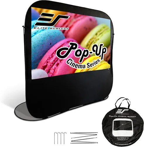 Miniatura 8 de Elite Screens POP84H. Serie Pop-Up Cinema. Monitor de proyección para interiores y exteriores, de 84 pulgadas, diagonal de 16: 9. Portable.