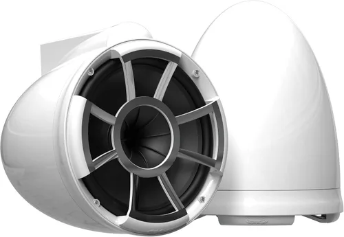 Miniatura 19 de wet sounds REV 10 W-SXM V2 Revolution Series - Altavoz de torre blanco de 10 pulgadas con montaje en X giratorio TC3