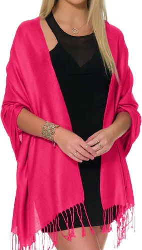 Miniatura 125 de Pashminas, chales y mantones para usar con vestidos de noche y en bodas, grandes y suaves