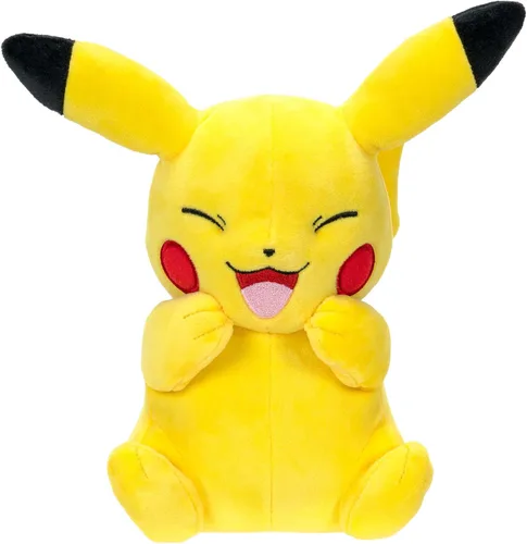 Miniatura 5 de Pokemon Laughing Pikachu - Peluche de 8 pulgadas
