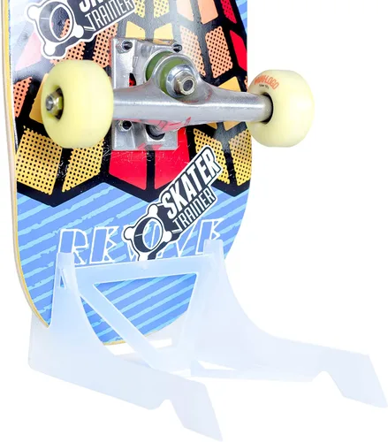 Miniatura 6 de Soporte para patineta Origami - Un soporte para patinaje por Skater Trainers - Almacena y exhibe - Mantén las tablas fuera de la pared - Una gran