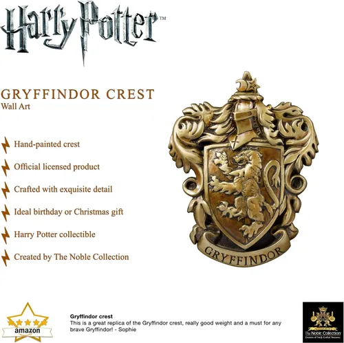 Miniatura 3 de The Noble Collection de la casa de Gryffindor Cresta