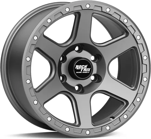 Miniatura 11 de RockTrix RT112 rueda de 17 pulgadas compatible con Ford F150 2009-2021 (todas las versiones incluyendo Raptor) patrón de pernos de 6 x 135, 17 x 9