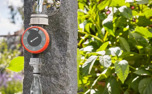 Miniatura 3 de Gardena Temporizador de agua: Temporizador automático para grifos de 1.043 in (3/4 pulgadas) o 1.311 in (G1), tiempo de riego flexible (5-120 min)