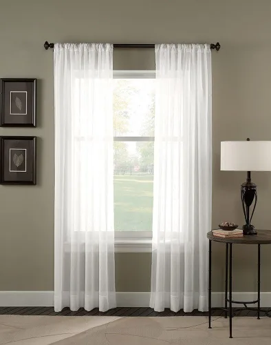 Miniatura 12 de Curtainworks Trinity Crinkle, cortinas de gasa