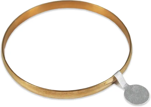 Miniatura 5 de CuteBox - Etiquetas de reparación de joyas, precio e identificación, 500 unidades, barra larga plateada Tyvek autoadhesiva para anillos, pulseras