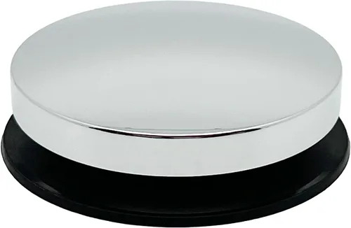 Tapón cromado para bañera, tapón de drenaje, tapón de fregadero, tapón de bañera, para desagües de 1.3"-1.7"