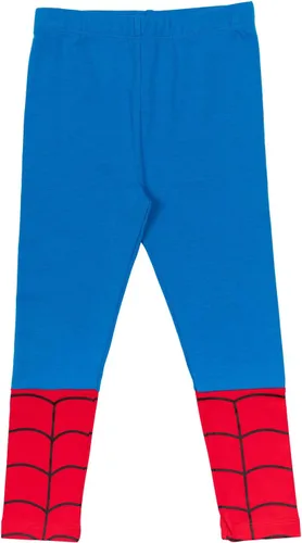 Miniatura 4 de Marvel Avengers Spider-Man Spider-Gwen Captain America Girls Cosplay T-Shirt and Leggings Toddler to Little Kid