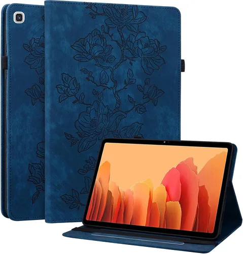 Miniatura 47 de Funda para Samsung Galaxy Tab S5e 10.5 2019 Modelo SM-T720/T725/T727, funda delgada de piel sintética con soporte multiángulo y soporte