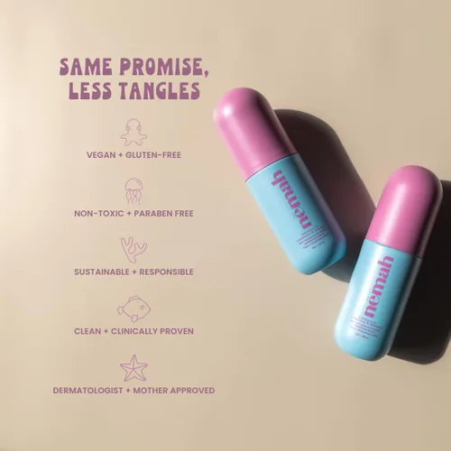 Miniatura 4 de Nemah Acondicionador desenredante para niños, espray desenredante para niños, espray desenredante para el cabello para enredos y encrespamiento