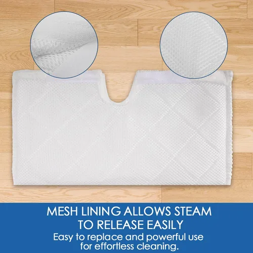 Miniatura 5 de S3501 S3601 - Almohadillas de repuesto para trapeador de vapor compatibles con Shark Steam Pocket Mop, almohadillas de repuesto Vacmop para Paquete