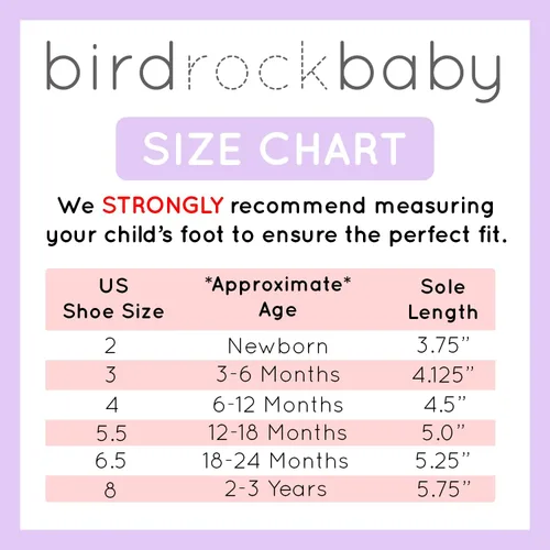 Miniatura 4 de BirdRock Baby Mary Jane - Mocasines para bebé de piel auténtica con suela suave para recién nacidos, bebés, infantes y niños pequeños.