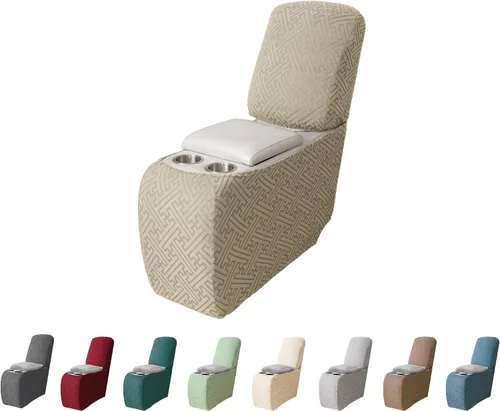 Miniatura 36 de Fundas de sofá reclinable seccional 100% impermeables para sofá reclinable en forma de L, funda de sofá modular de esquina en forma de L, fundas